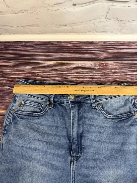 Judy Blue Medium Light Blue High Rise Skinny Fit Stretch Denim Jeans 13/31 - Picture 9 of 13